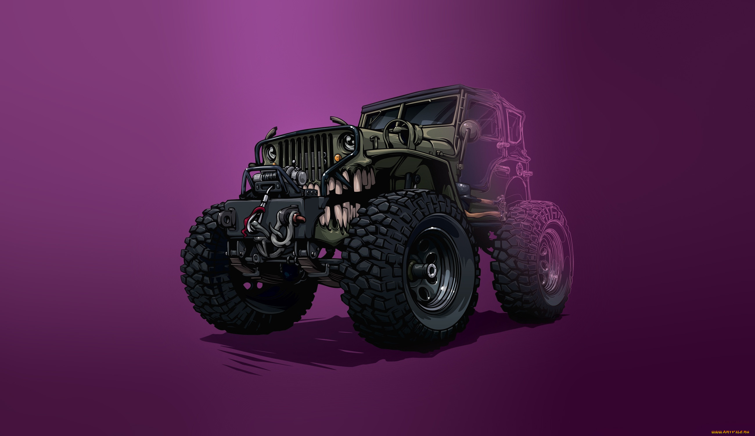 , , car, , , jeep, vehicles, , , illustration, art, creatures, transport, 